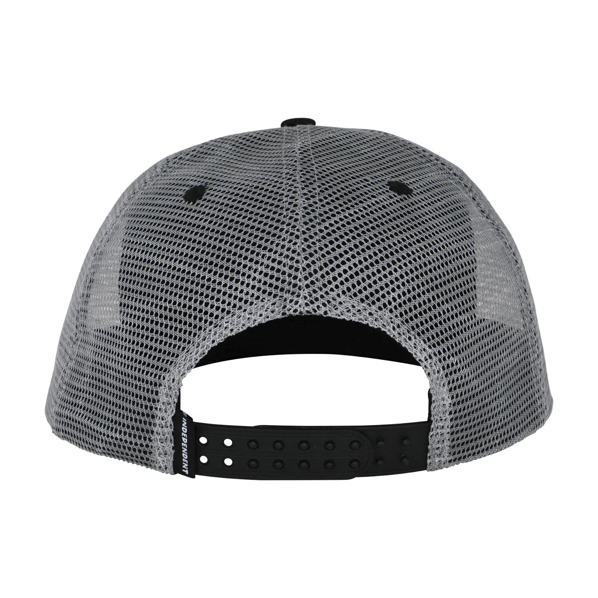 Independent x Rhino Mesh Trucker Hat - Black/Grey - Image 3
