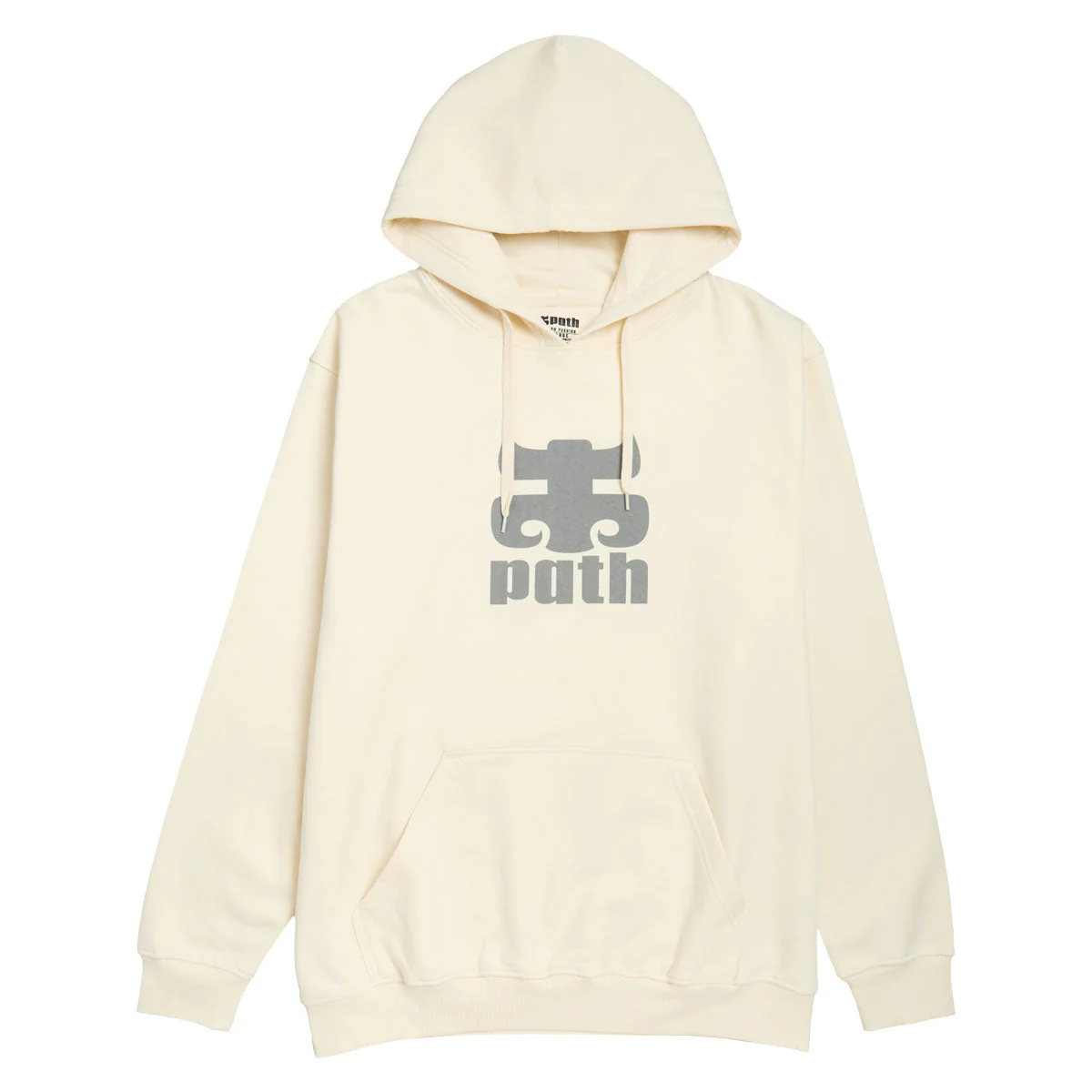 IPath Classic Hoodie - Ivory/Grey Print