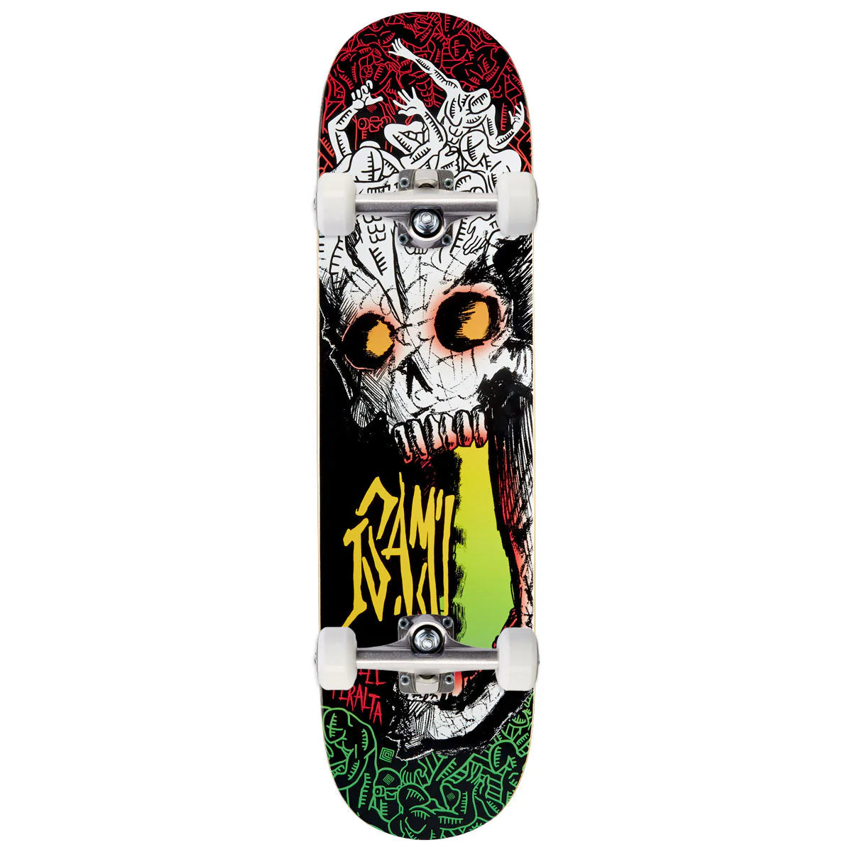 Isamu Yamamoto Skull Skateboard Complete - 8.00"