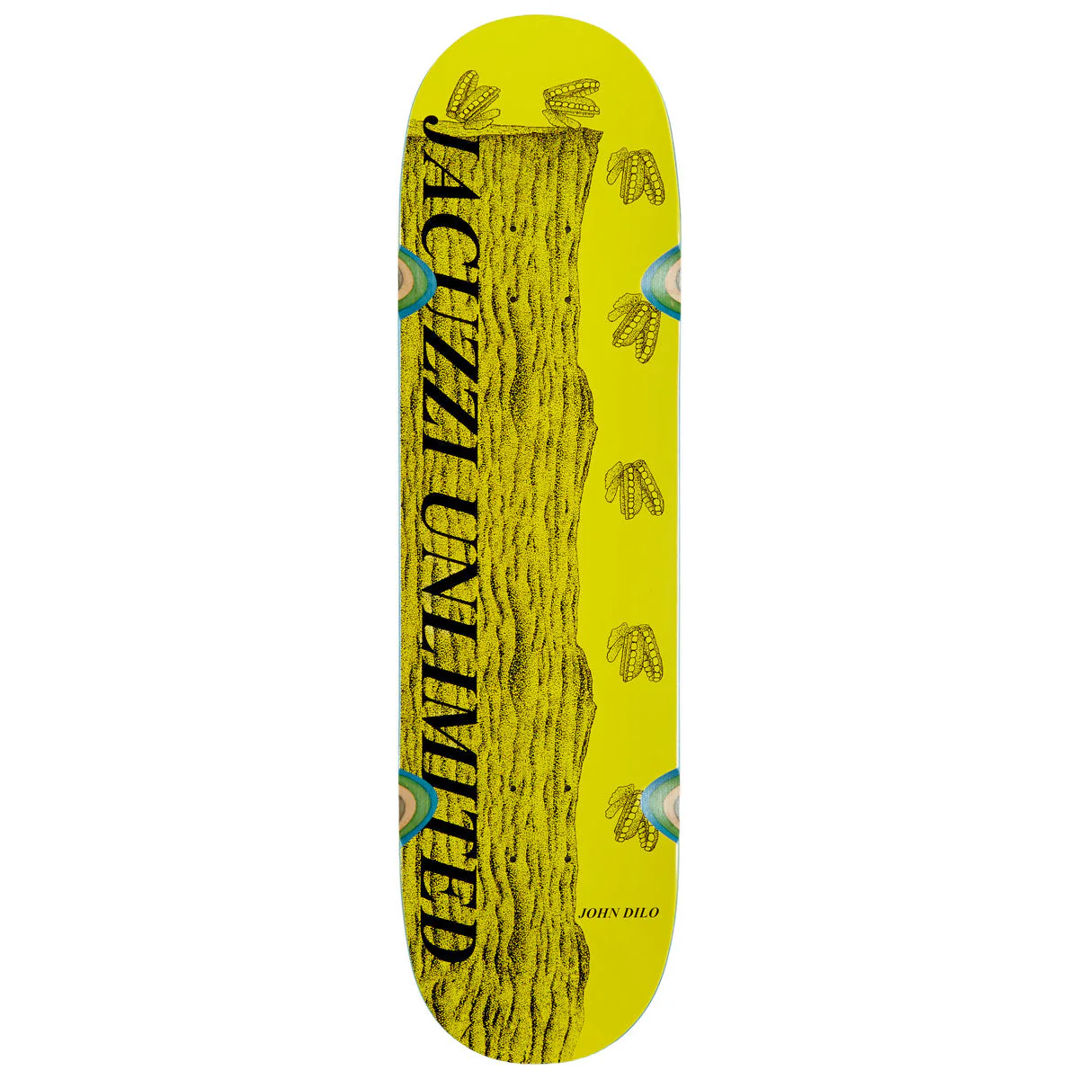 Jacuzzi Unlimited John Dilo Wind Up EX7 Skateboard Deck - 8.50"
