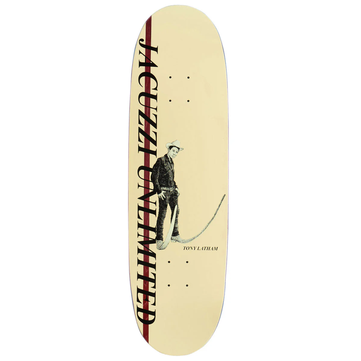 Jacuzzi Unlimited Tony Latham Boots EX7 Skateboard Deck - 9.125"