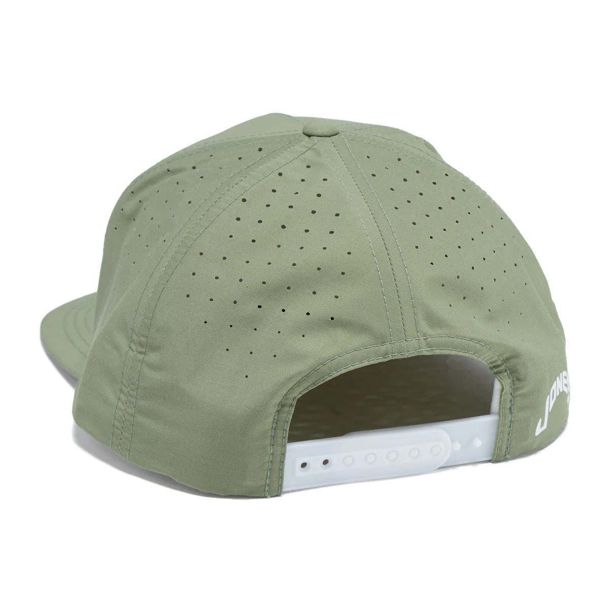 Jones Athletic Utility Curved Snapback Hat - Olive - Image 2