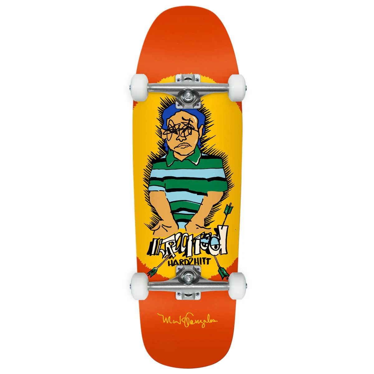 Krooked Gonz Hard2IHTT Skateboard Complete - 9.81"