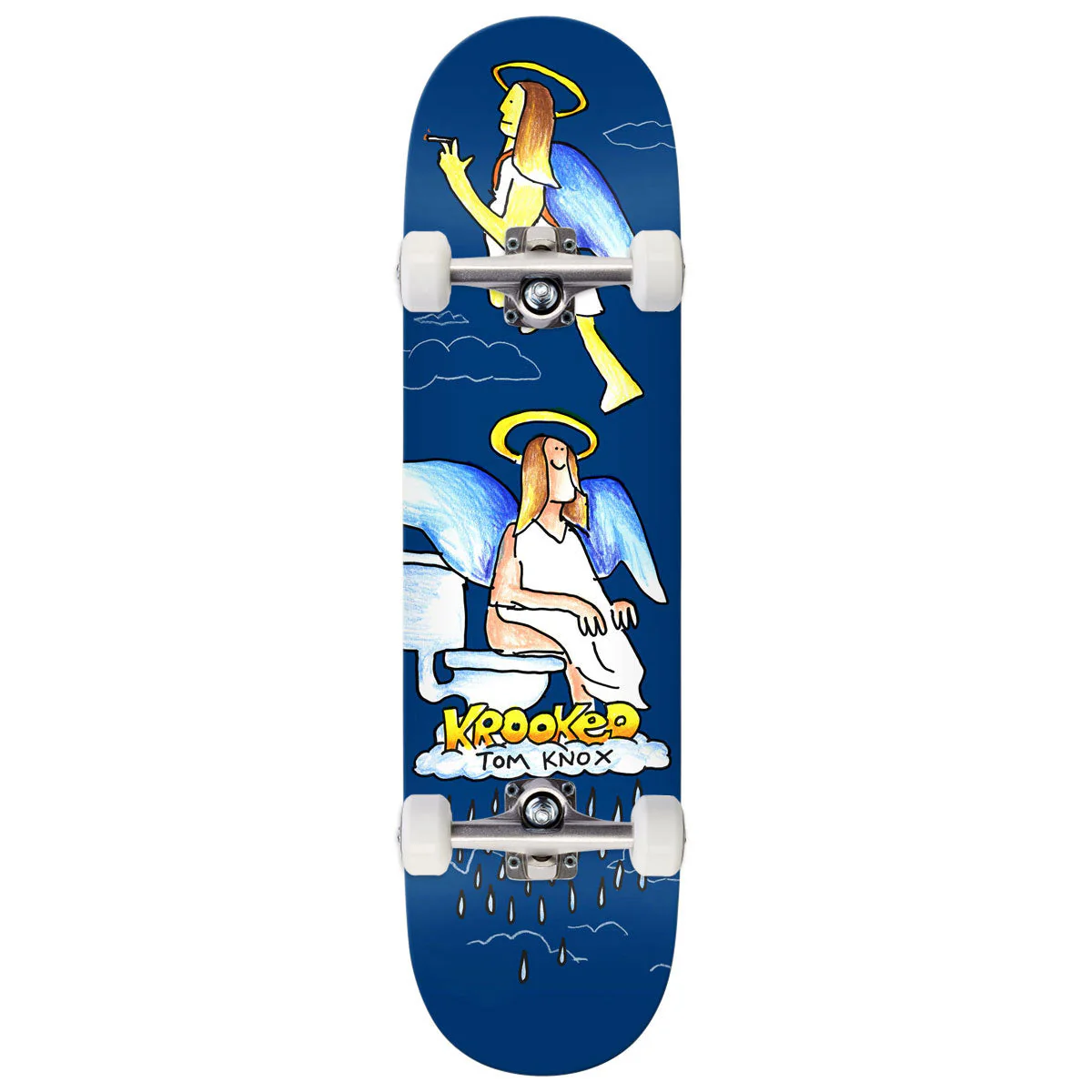 Krooked Knox Angel Skateboard Complete - 8.50"