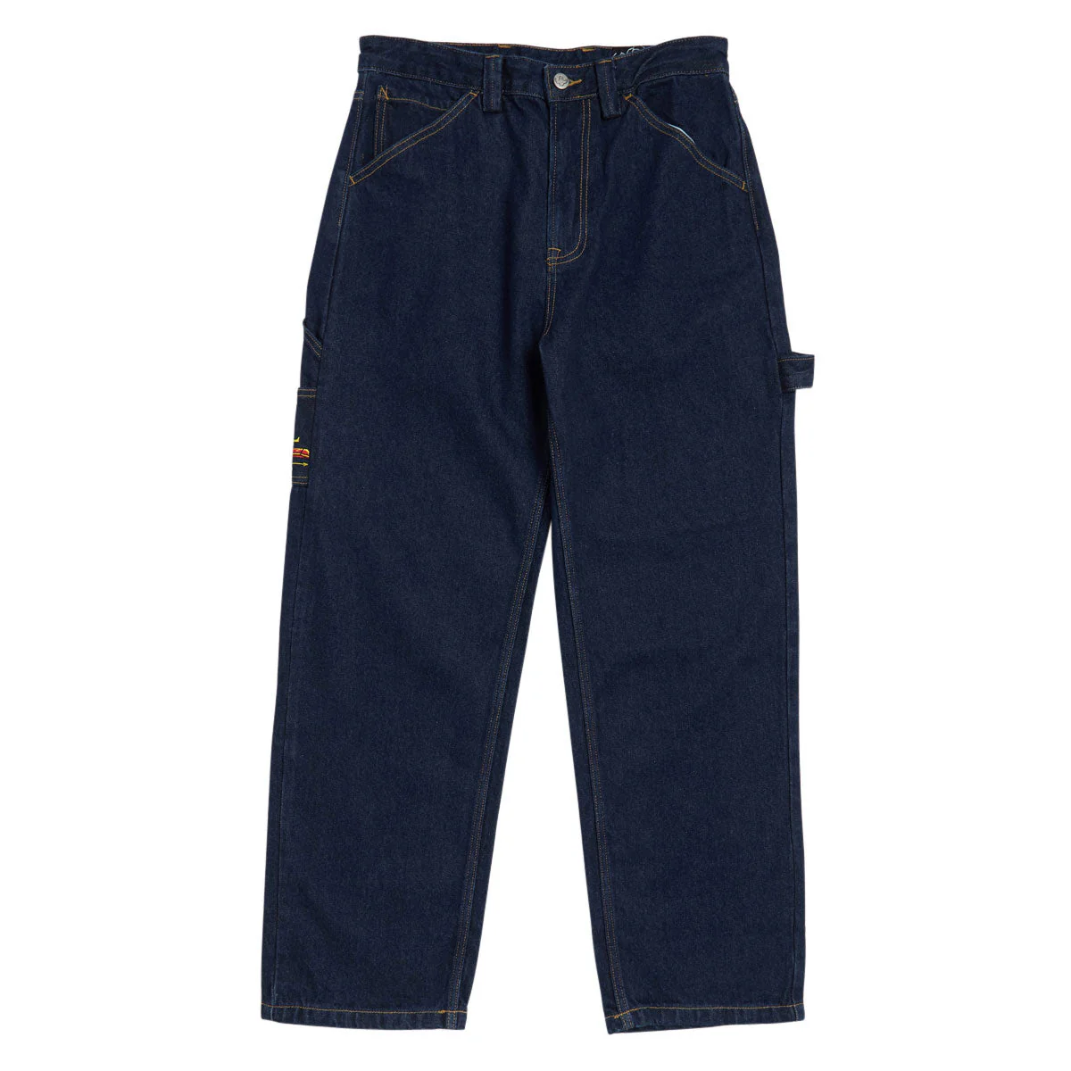 Krooked Koffin Carpenter Jeans - Dark Rinse Denim