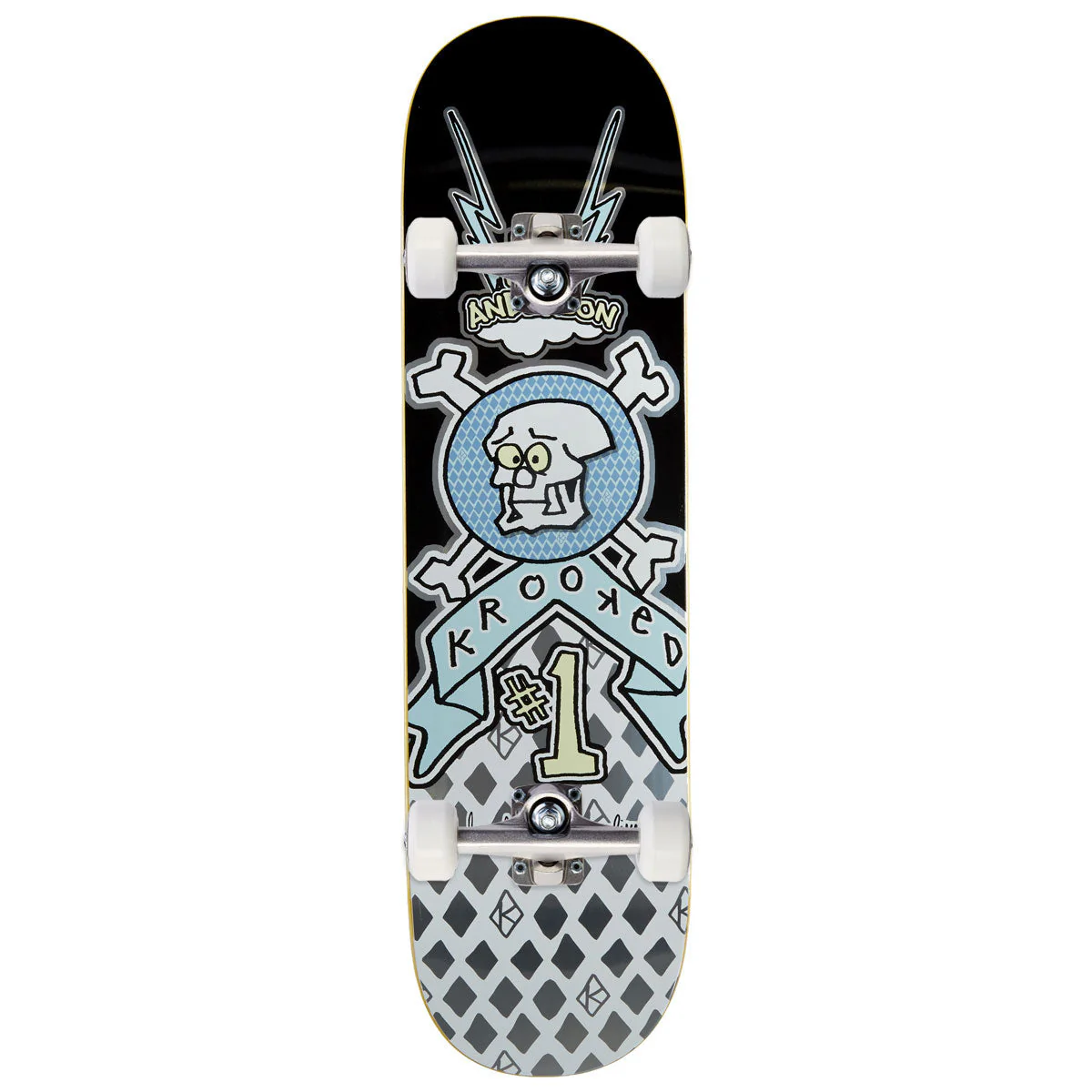 Krooked Manderson Redux Skateboard Complete - 8.38"