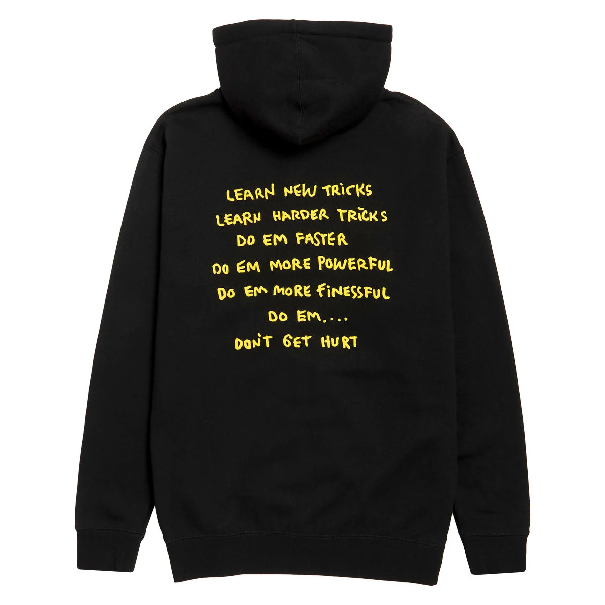 Krooked New Tricks Zip Up Hoodie - Black/Yellow/Black/White - Image 2