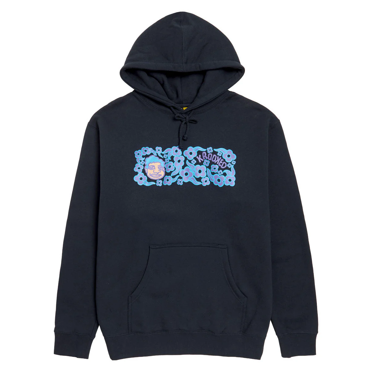 Krooked Sweatpants Redux Hoodie - Navy/Multi Color