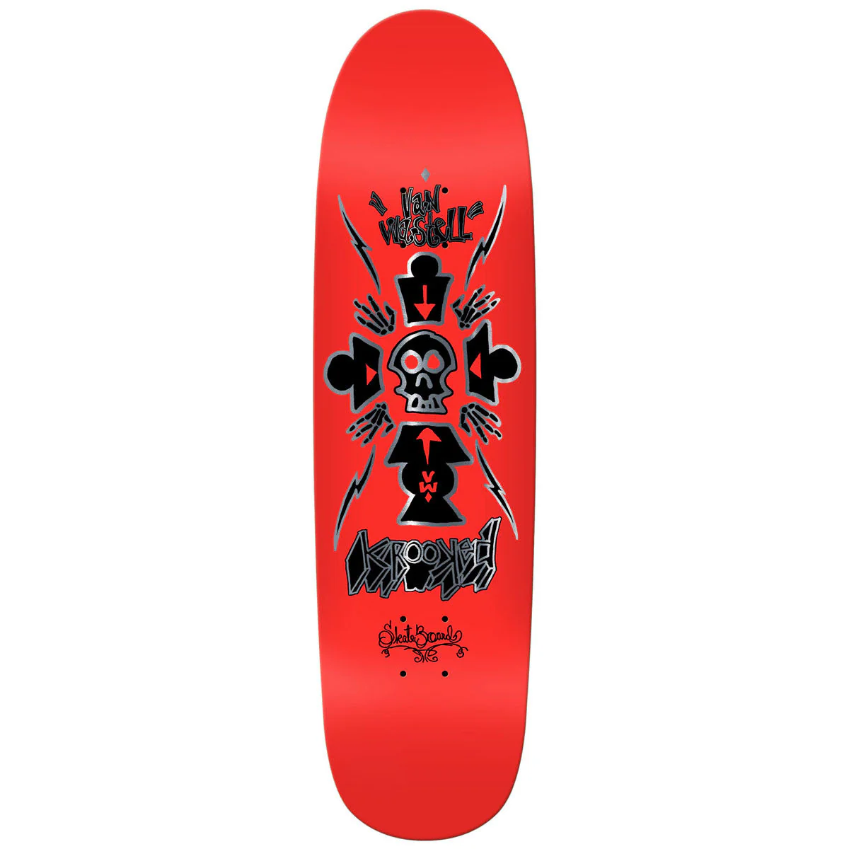 Krooked Wastell Redux Skateboard Deck - 8.60"
