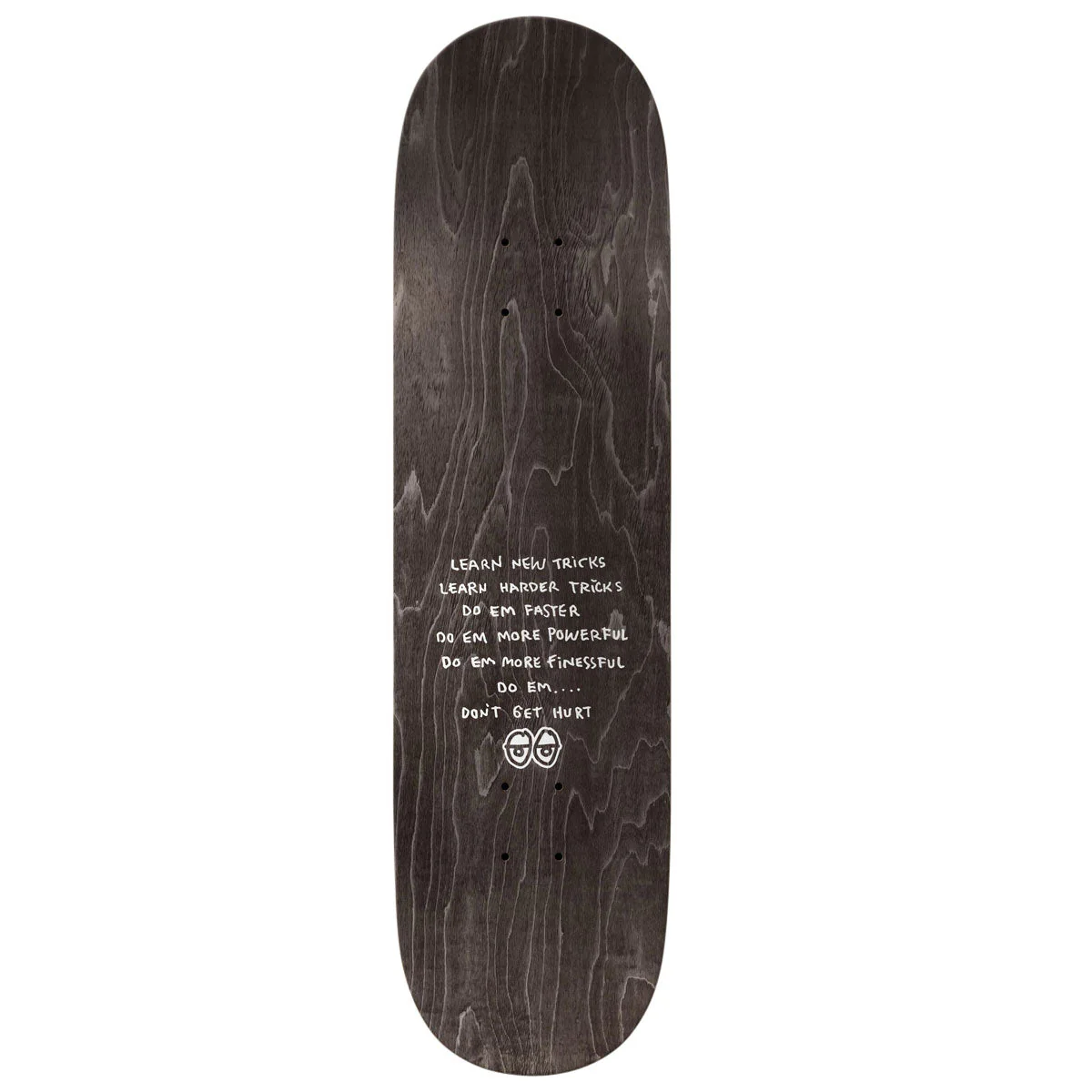 Krooked Worrest Big Foot Twin Tail Slick Skateboard Deck - 8.30" - Image 2