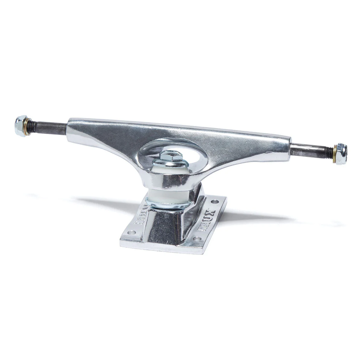 Krux K5 Polished Skateboard Trucks - Silver - 7.60" - Image 2