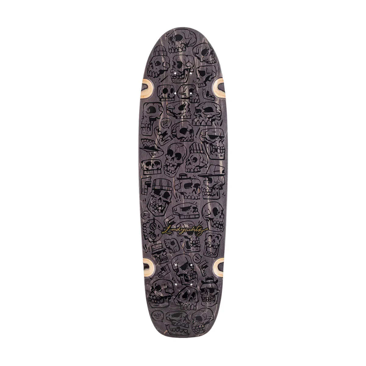 Landyachtz Schooner Skull Jam Longboard Deck