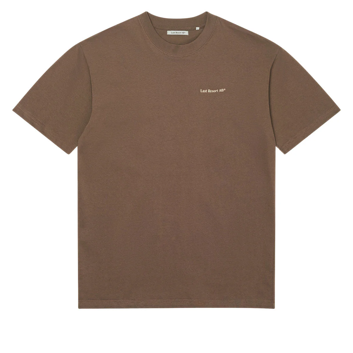 Last Resort AB Atlas Mono T-Shirt - Washed Brown/Beige