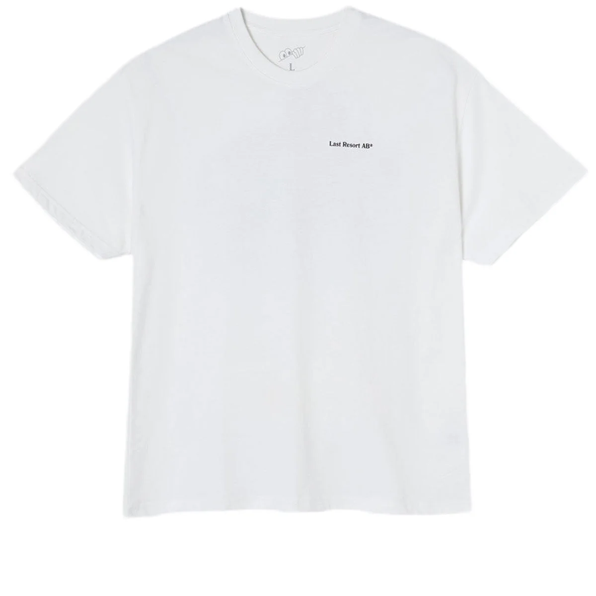 Last Resort AB Atlas Monogram T-Shirt - White/Black - Image 2