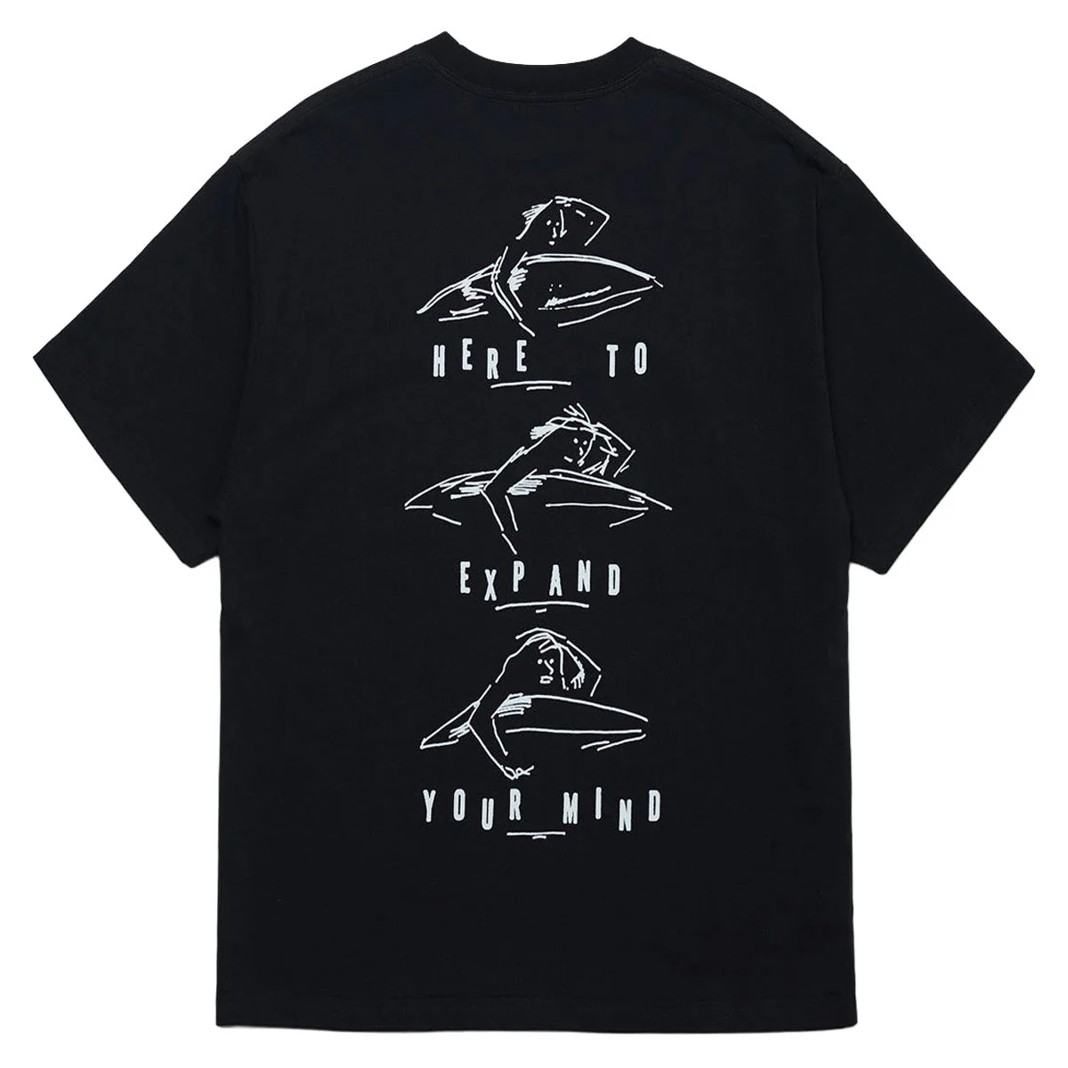Last Resort AB Serf Cru T-Shirt - Black