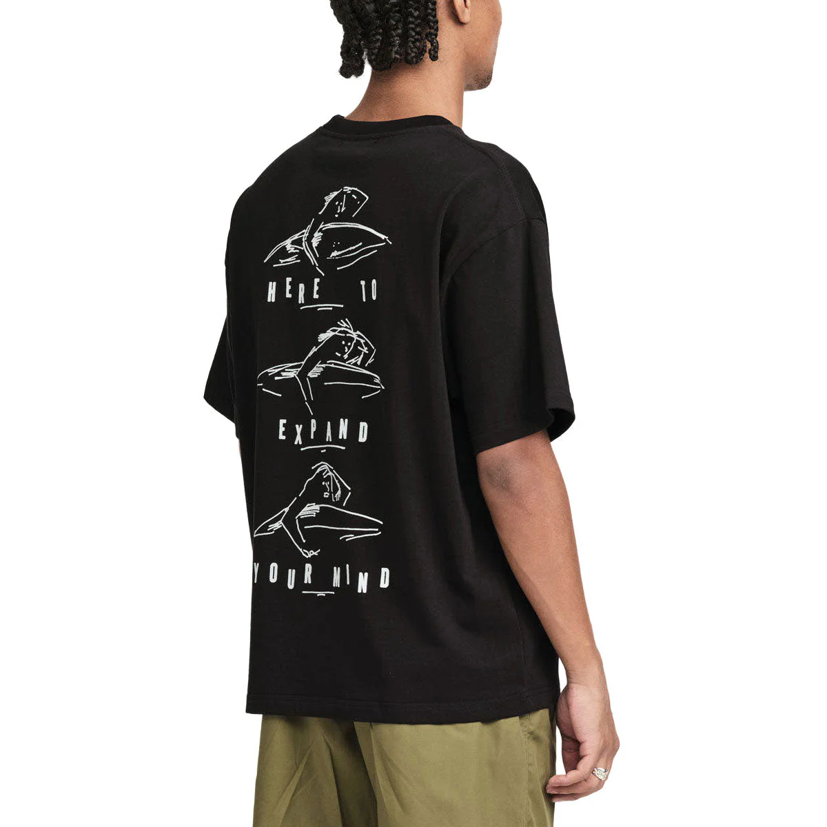Last Resort AB Serf Cru T-Shirt - Black - Image 4