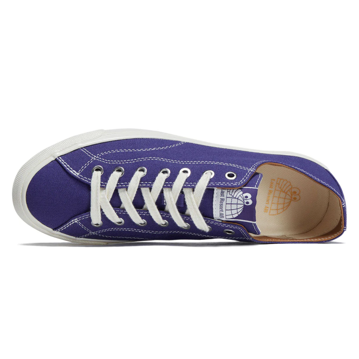 Last Resort AB VM003 Canvas Lo Shoes - Liberty Purple/White - Image 3