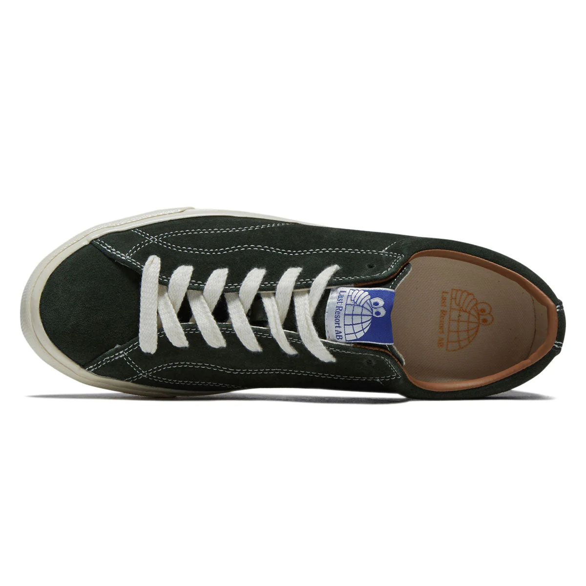 Last Resort AB VM003 Suede Lo Shoes - Olive/White - Image 3