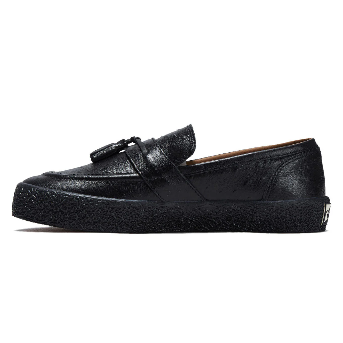 Last Resort AB VM005 Loafer Shoes - Ostritch Black/Black - Image 2