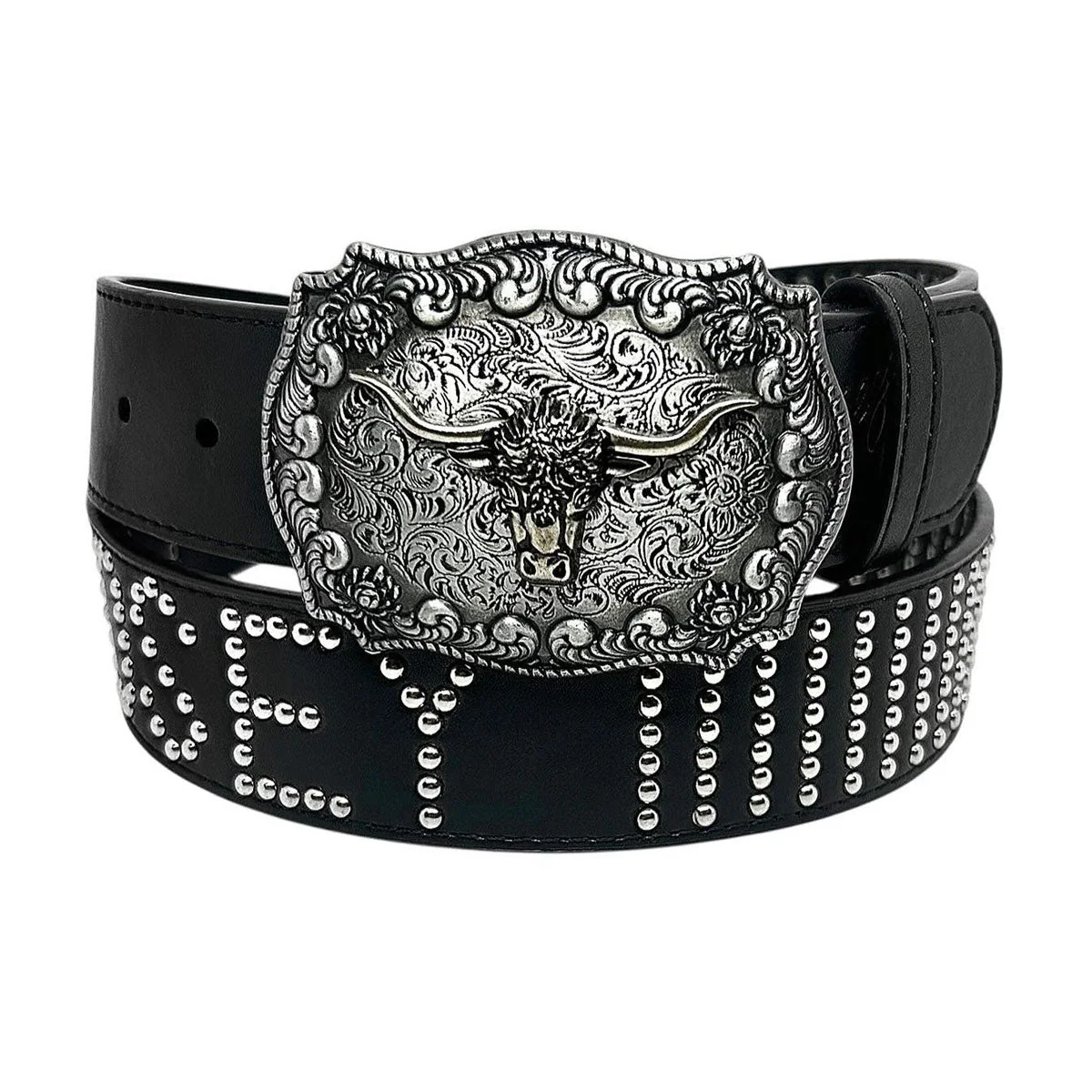 Loosey Interchangable Buckle Belt - Black