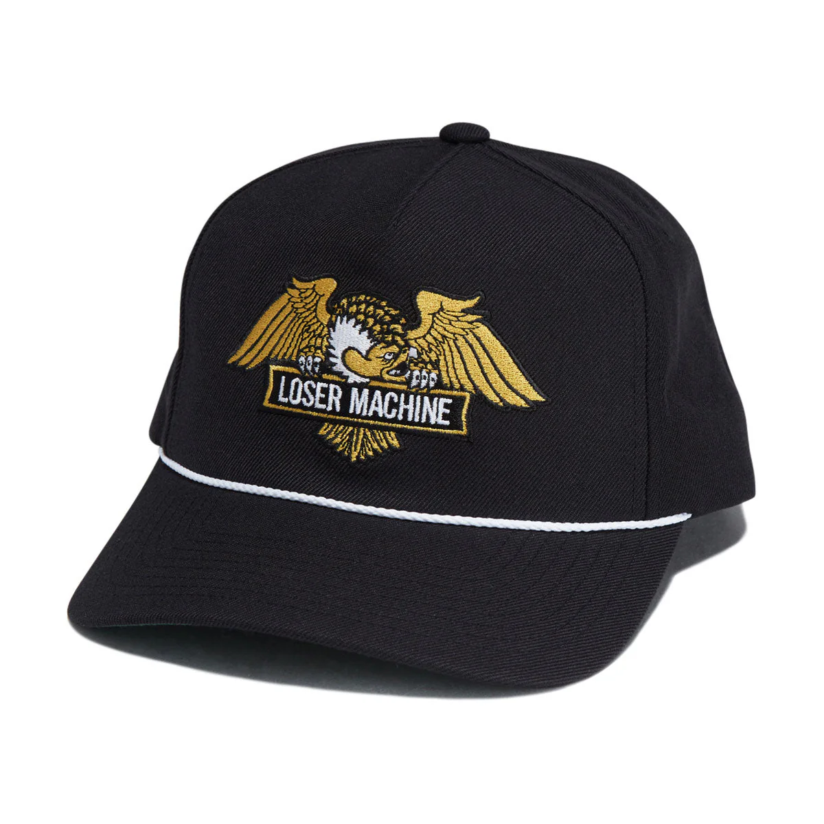 Loser Machine Wings High Profile Hat - Black