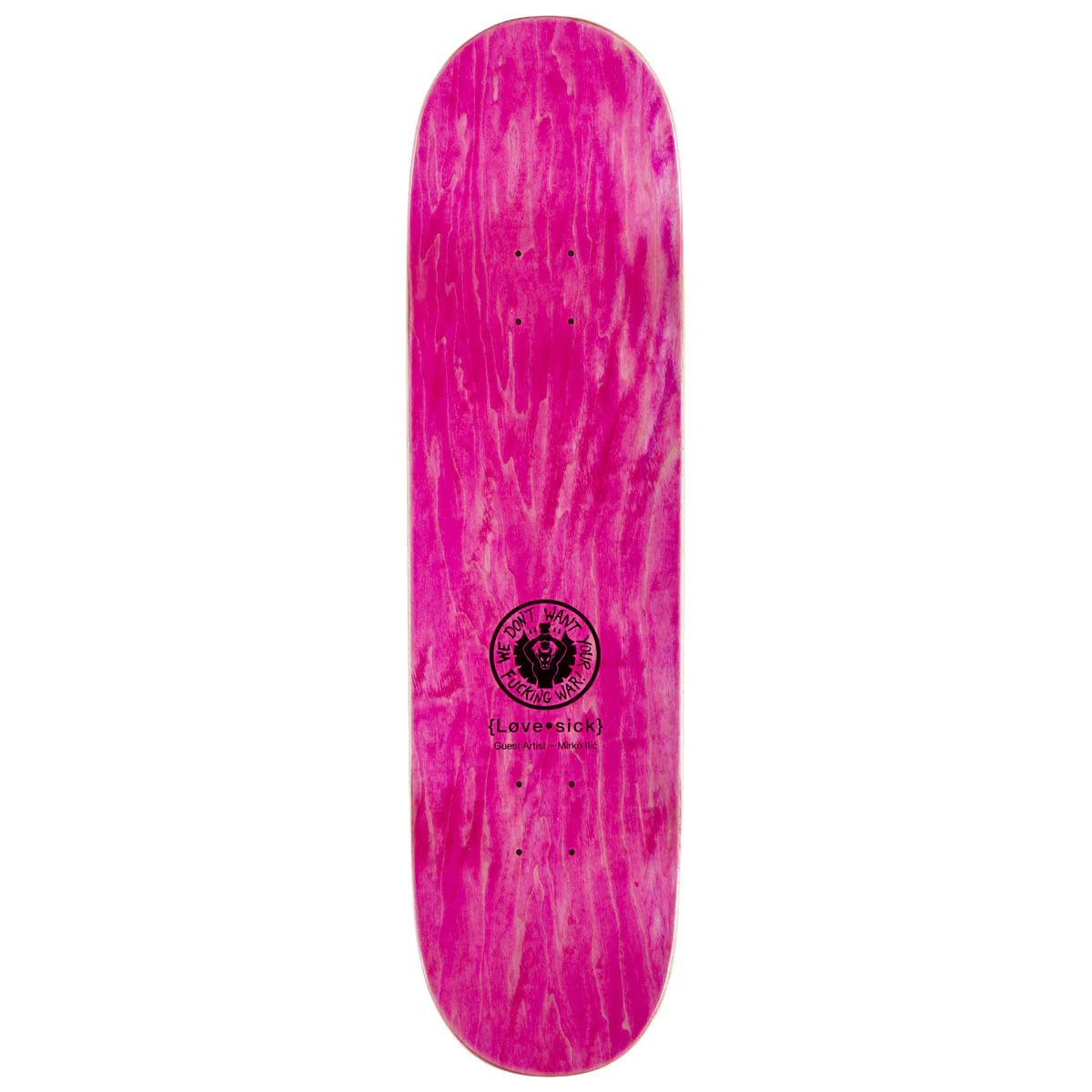 Lovesick Shades of War Skateboard Deck - 8.50" - Image 2