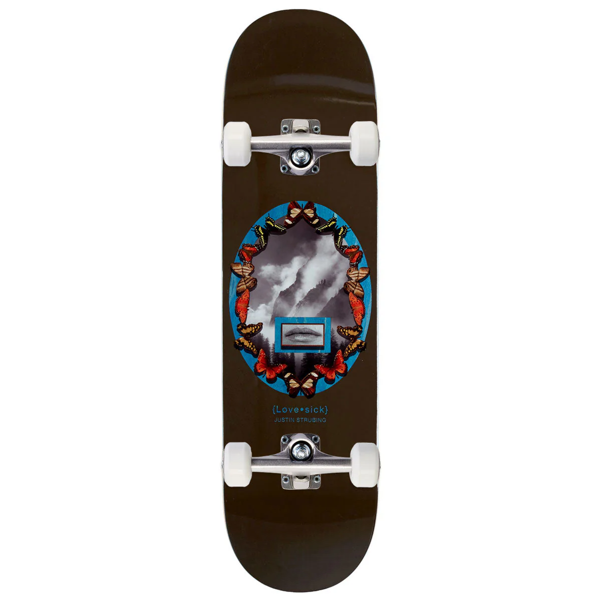 Lovesick Strubing Last Kiss Skateboard Complete - 8.375"