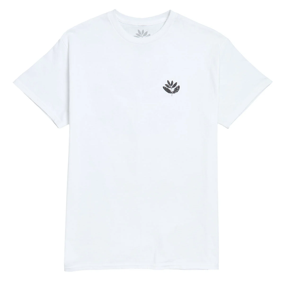 Magenta Feather T-Shirt - White - Image 2