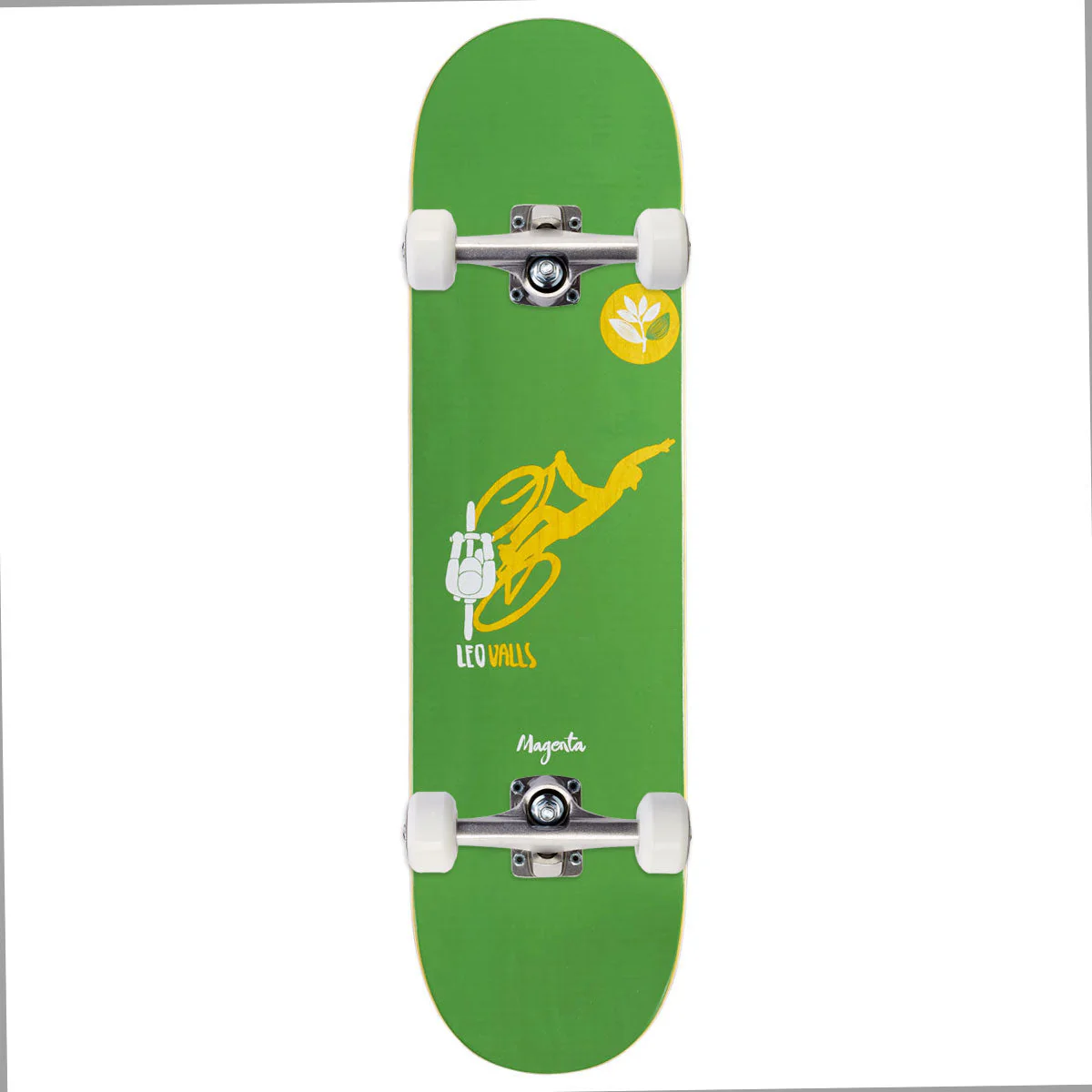 Magenta Leo Valls Shades Series Skateboard Complete - 8.25"