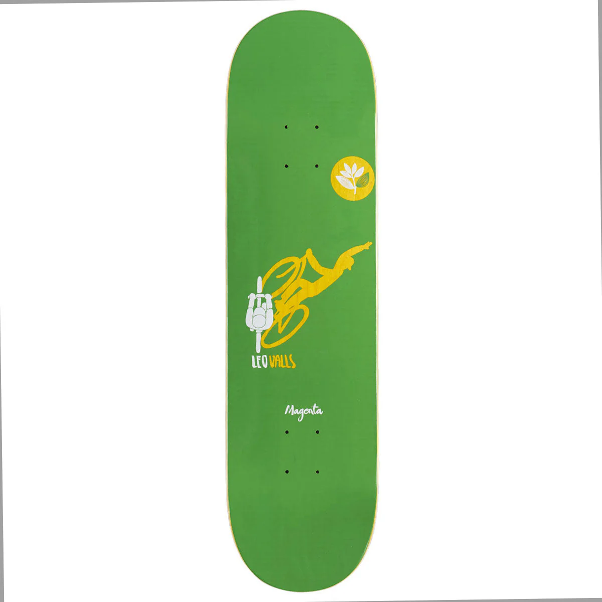 Magenta Leo Valls Shades Series Skateboard Deck - 8.25"