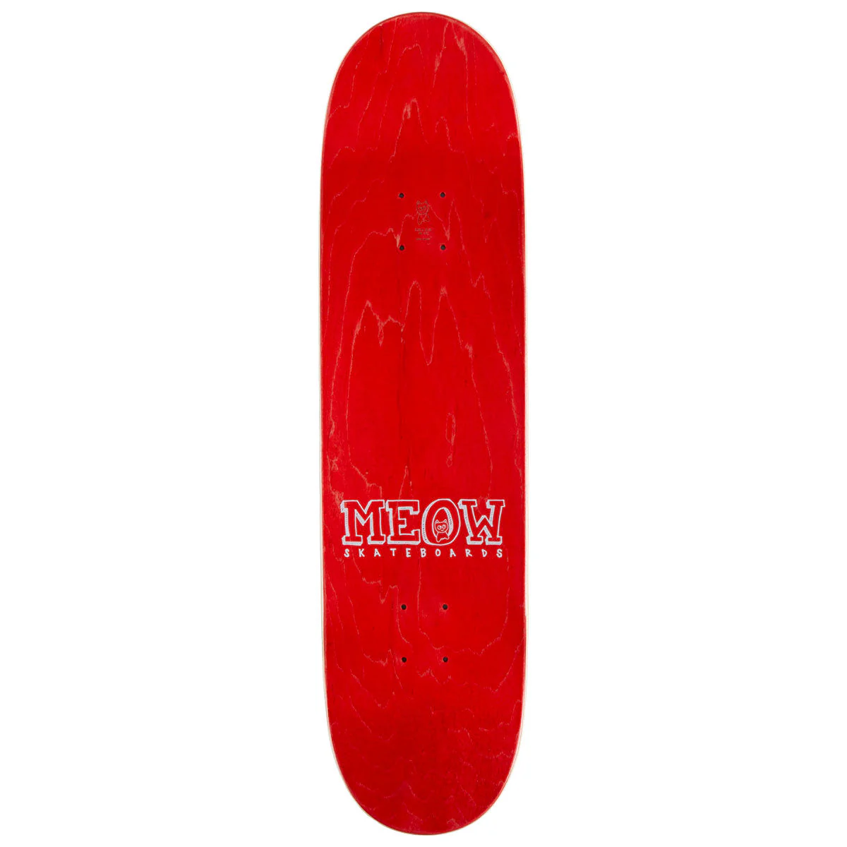 Meow Big Cat Skateboard Complete - Teal - 8.25" - Image 2