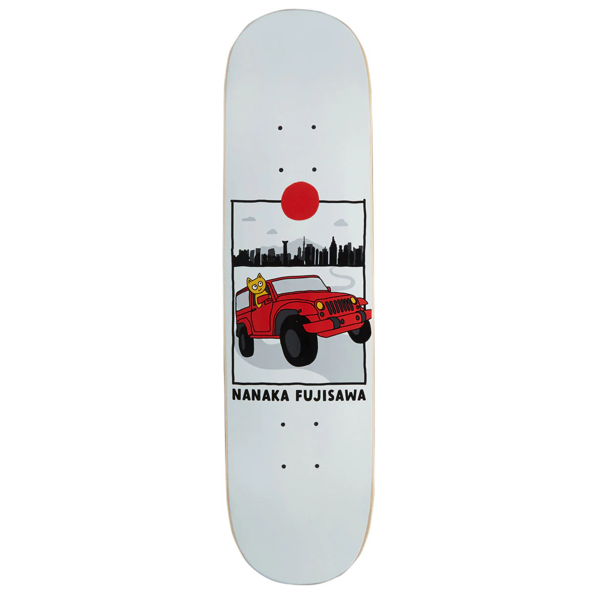Meow Nanaka Fujisawa Journey Skateboard Deck - 7.25"