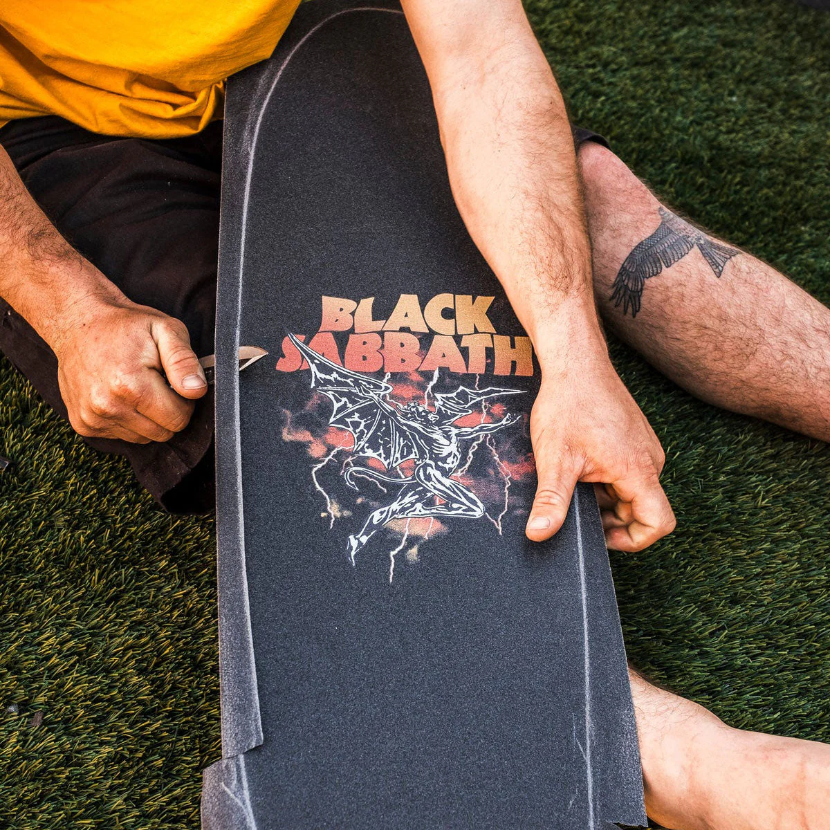 Mob x Black Sabbath Henry 2 11" Grip tape - Black - Image 2