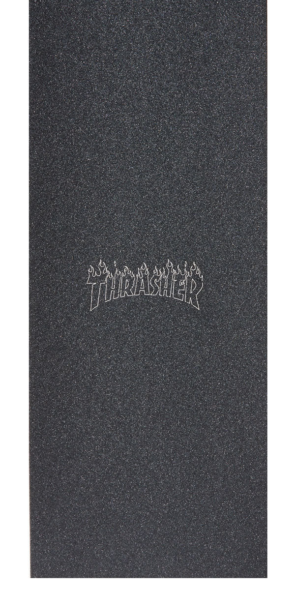 Mob x Thrasher Laser Cut Skateboard Grip Tape - Black - Image 2