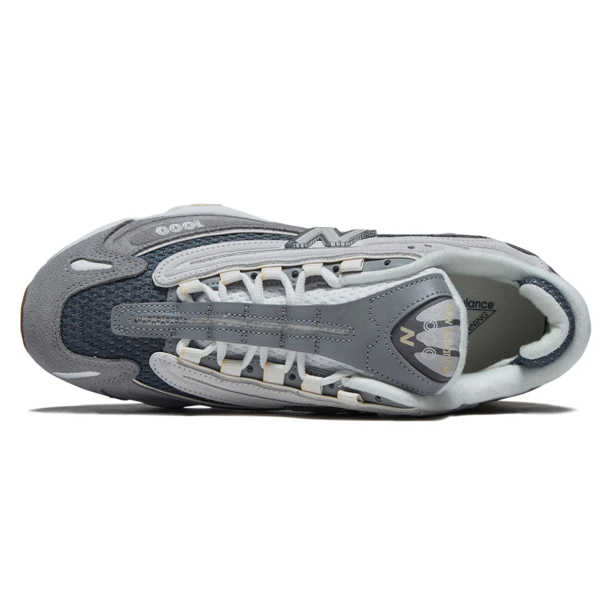 New Balance 1000 Shoes - Slate Grey/Shadow Blue - Image 3