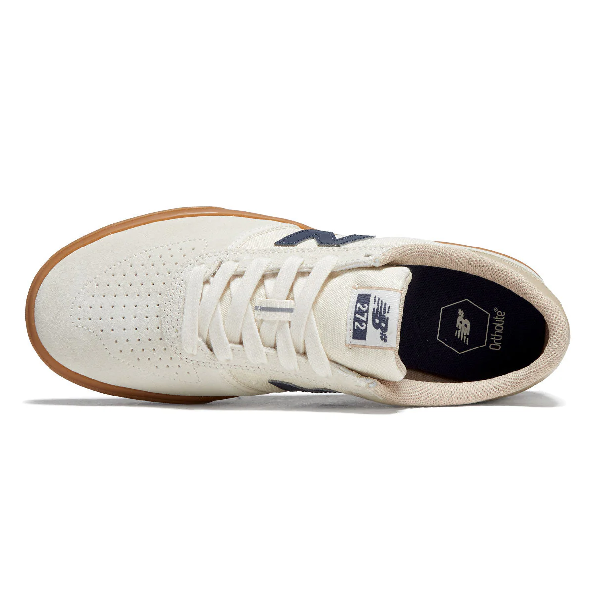 New Balance 272 Wide Shoes - Sea Salt/Gum - Image 3