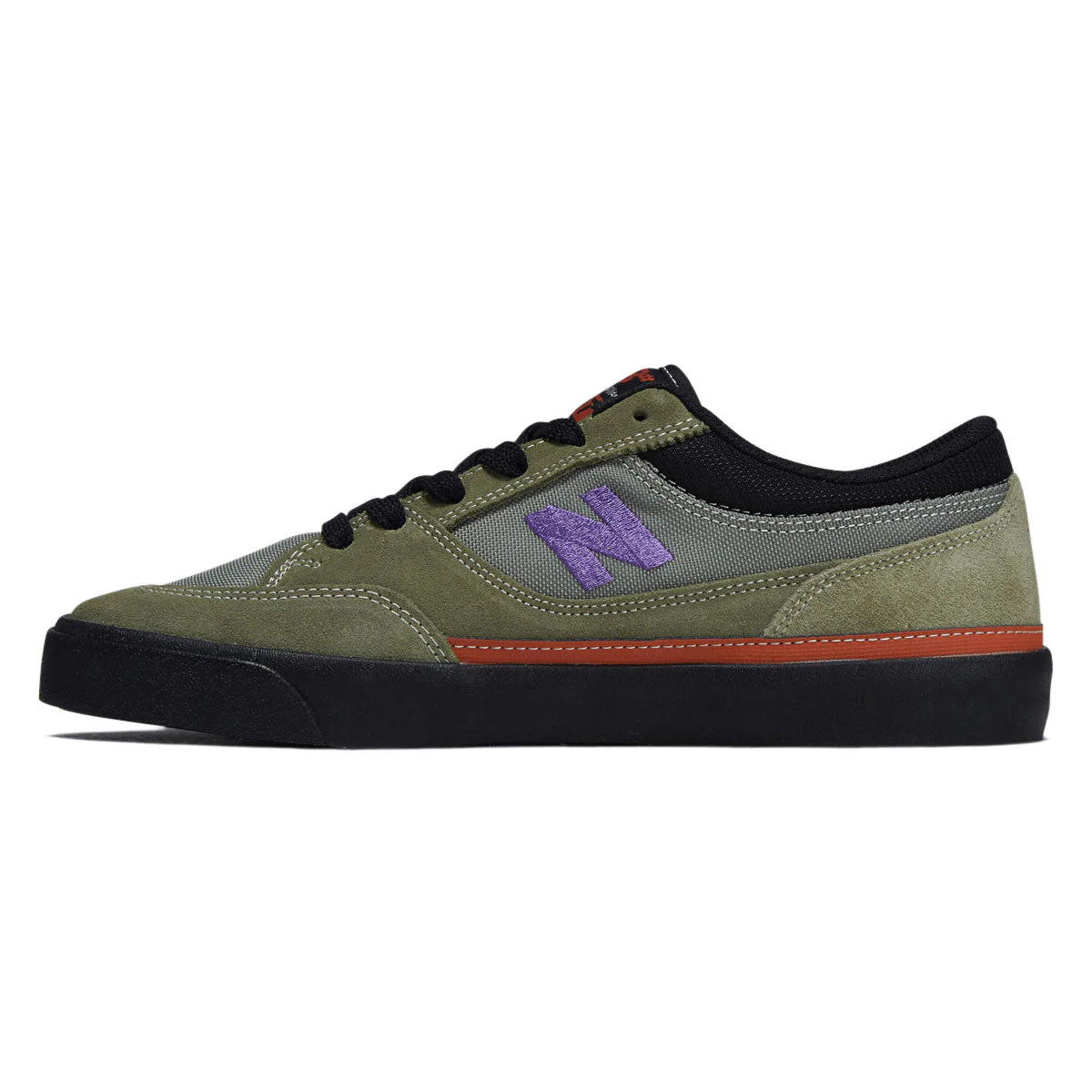 New Balance 417 Villani Low Shoes - Dark Olivine - Image 2