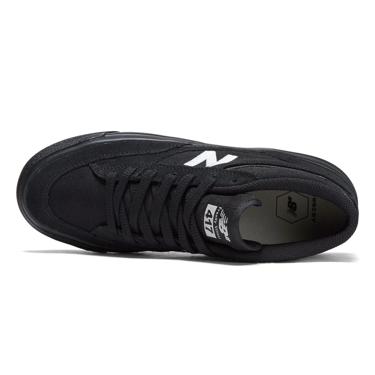 New Balance 417 Villani Shoes - Black/White II - Image 3