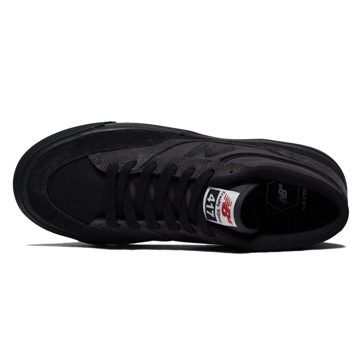 New Balance 417 Villani Shoes - Dark Grey/Black - Image 3