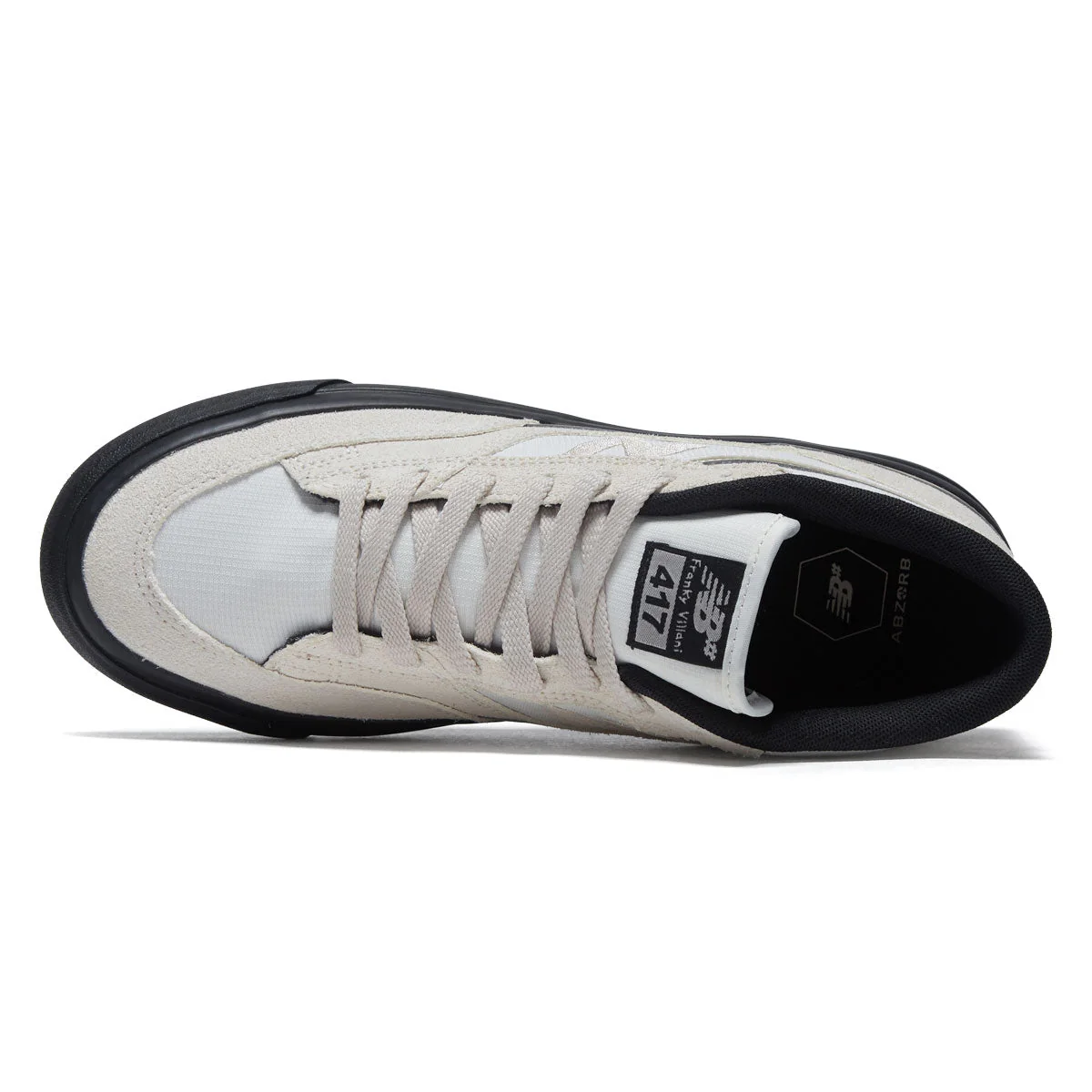 New Balance 417 Villani Shoes - Sea Salt/Black II - Image 3