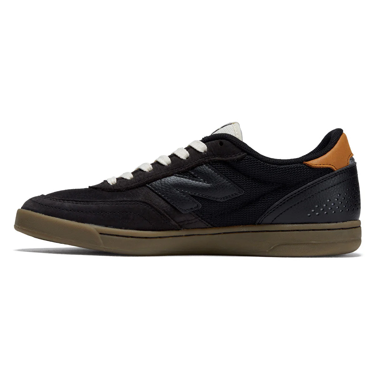 New Balance 440 V2 Shoes - Black/Gum - Image 2