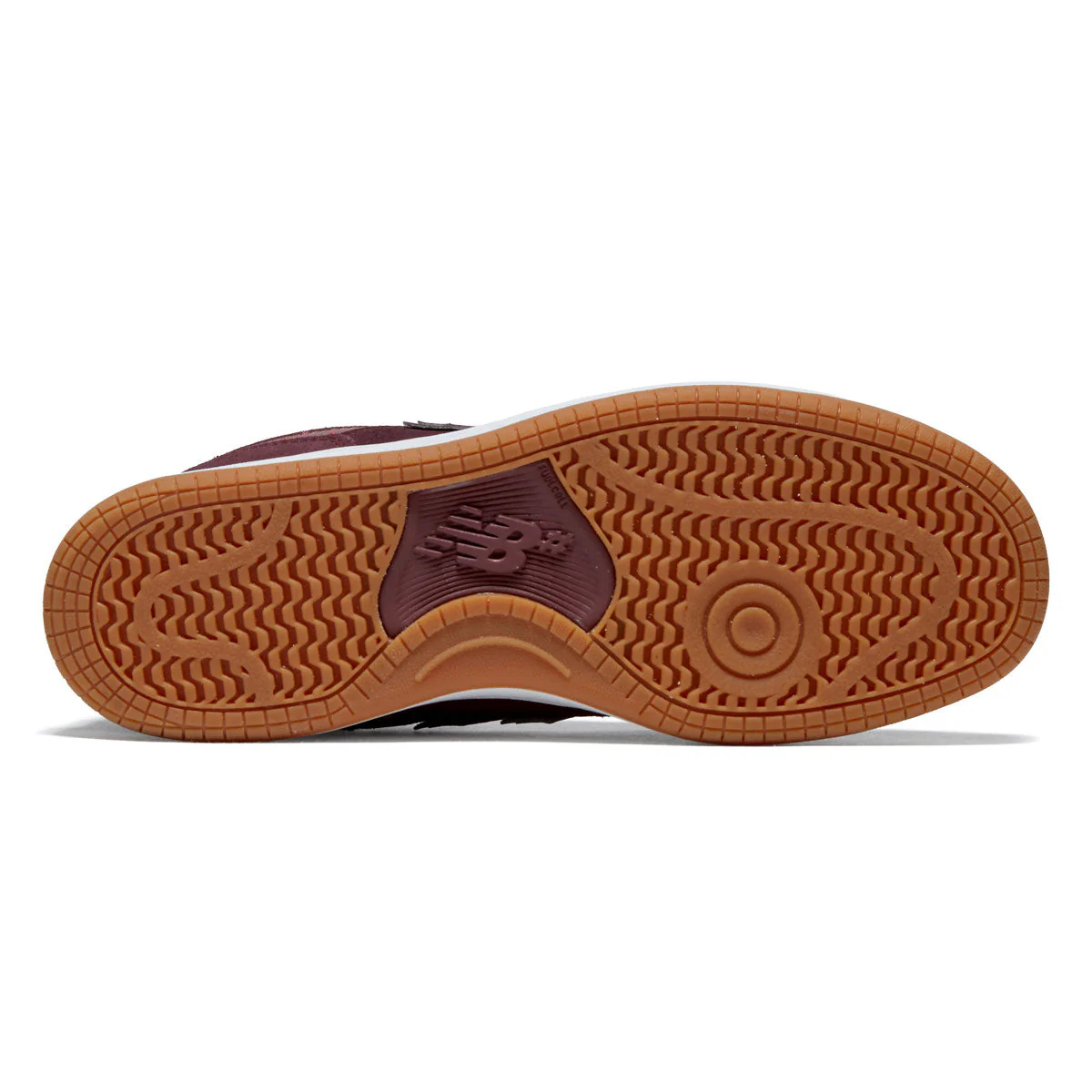 New Balance 480 Shoes - Monarch Burgundy/White - Image 4