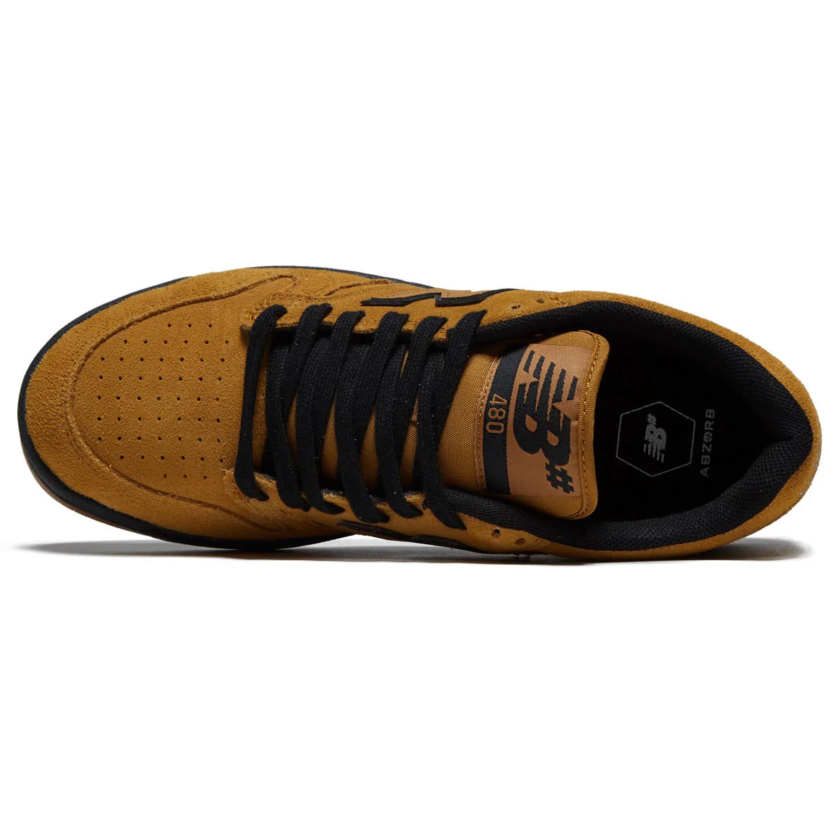 New Balance 480 Shoes - Tobacco/Black - Image 3