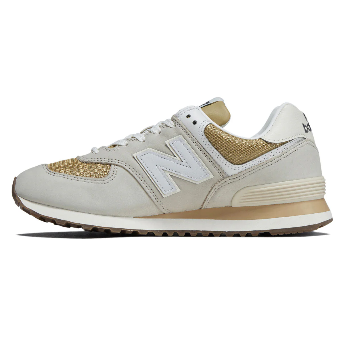 New Balance 574 Shoes - Dark Grey Matter/Dark Silver Metallic - Image 2