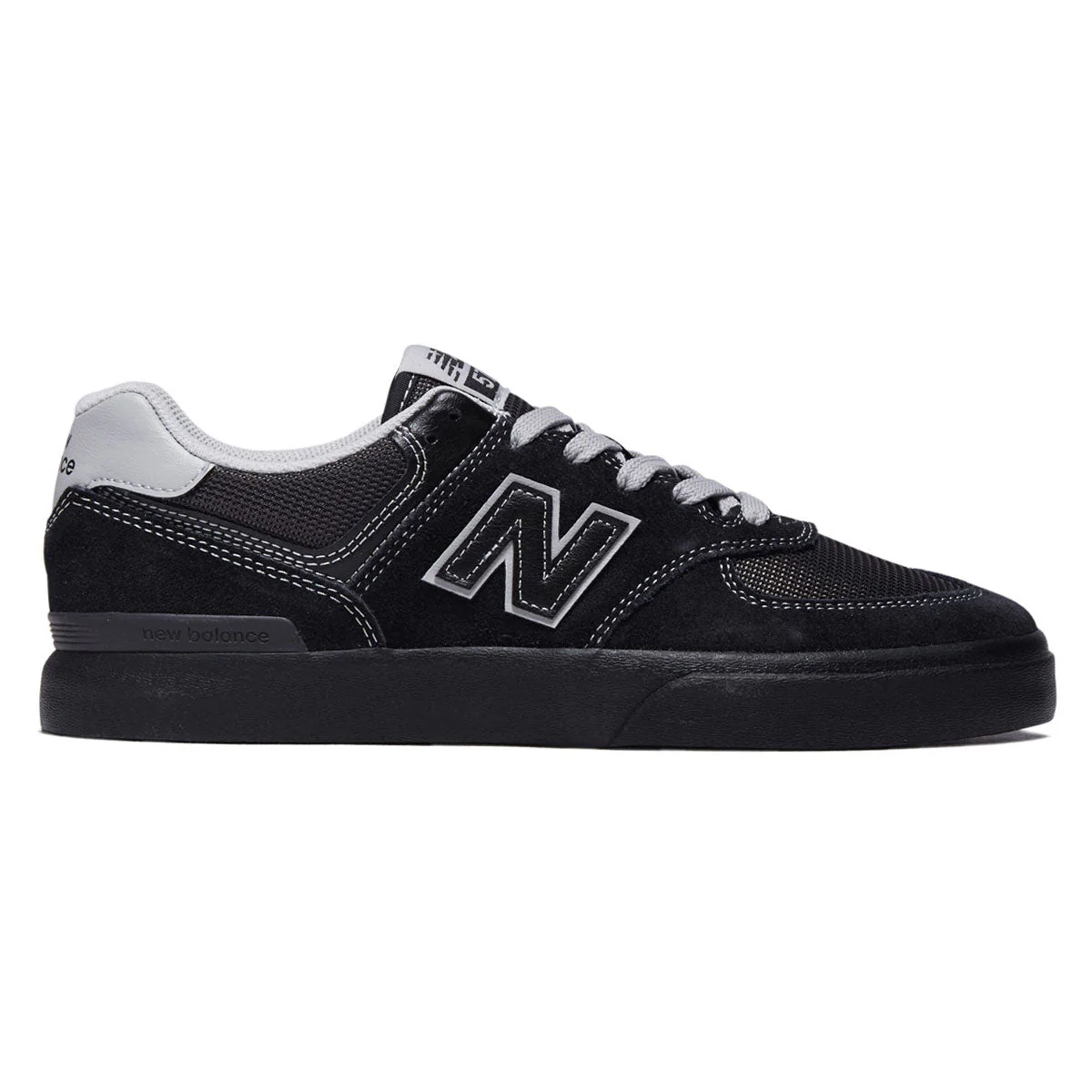 New Balance 574 Vulc Shoes - Black/Black