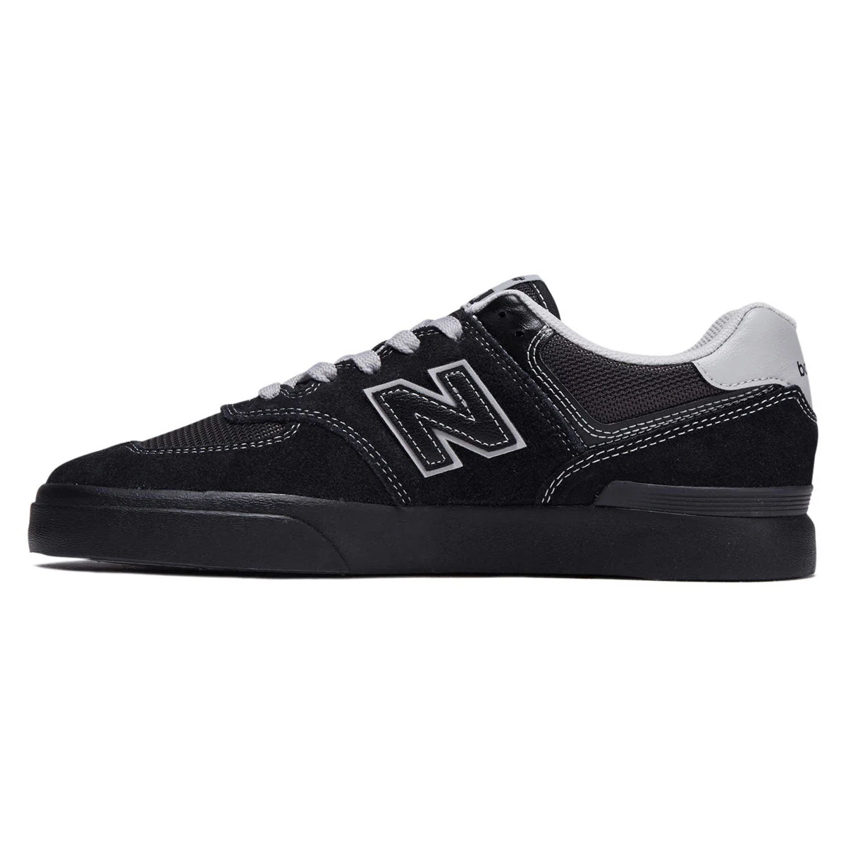 New Balance 574 Vulc Shoes - Black/Black - Image 2