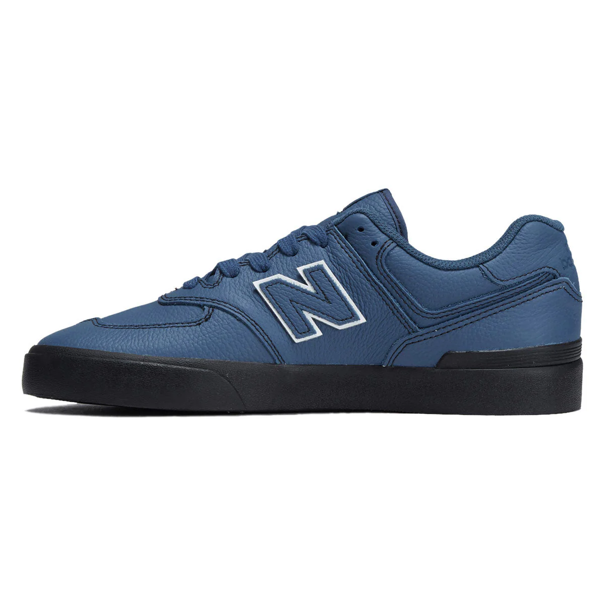 New Balance 574 Vulc Shoes - Dark Shoreline Blue - Image 2