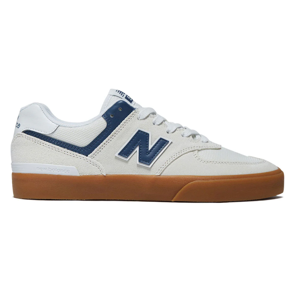 New Balance 574 Vulc Shoes - Sea Salt/Blue