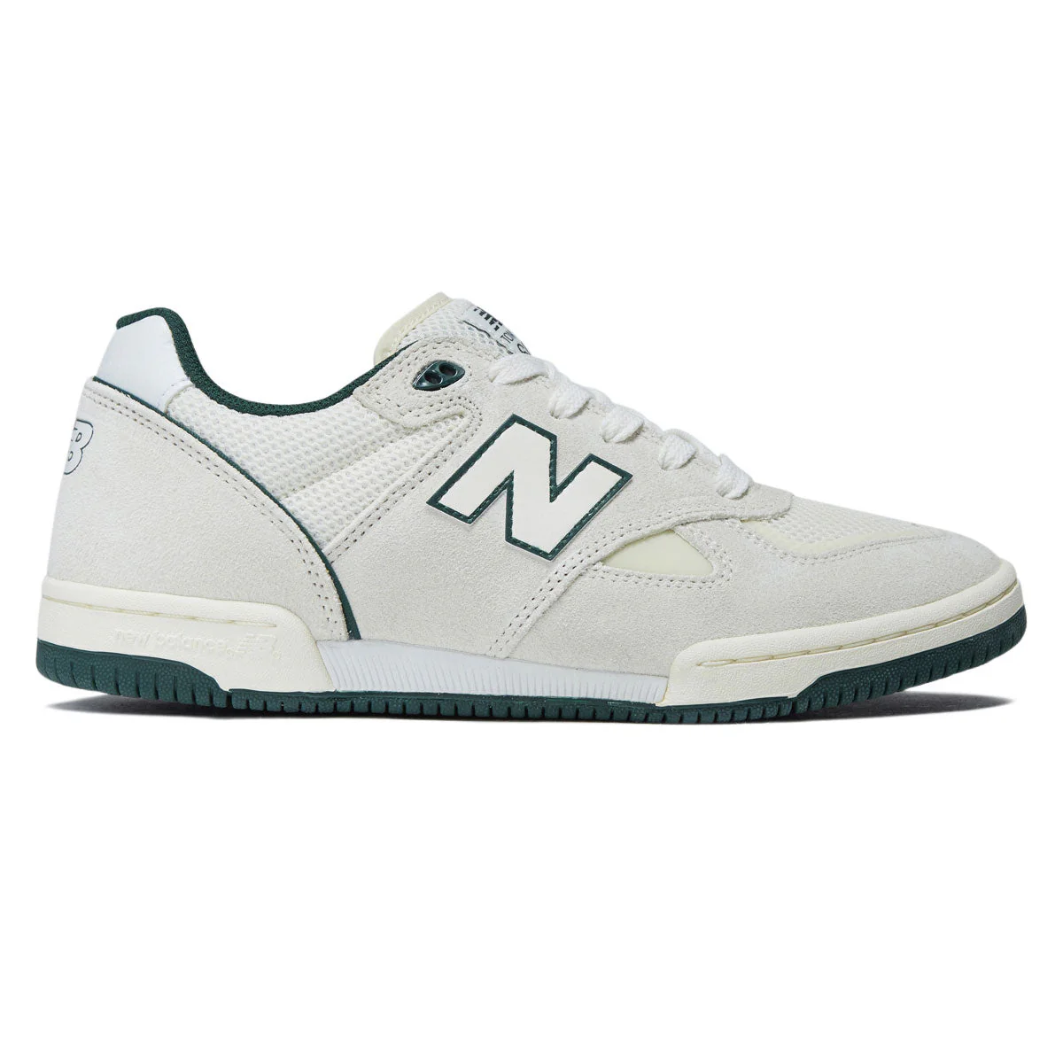 New Balance 600 Tom Knox Shoes - Sea Salt/Forest