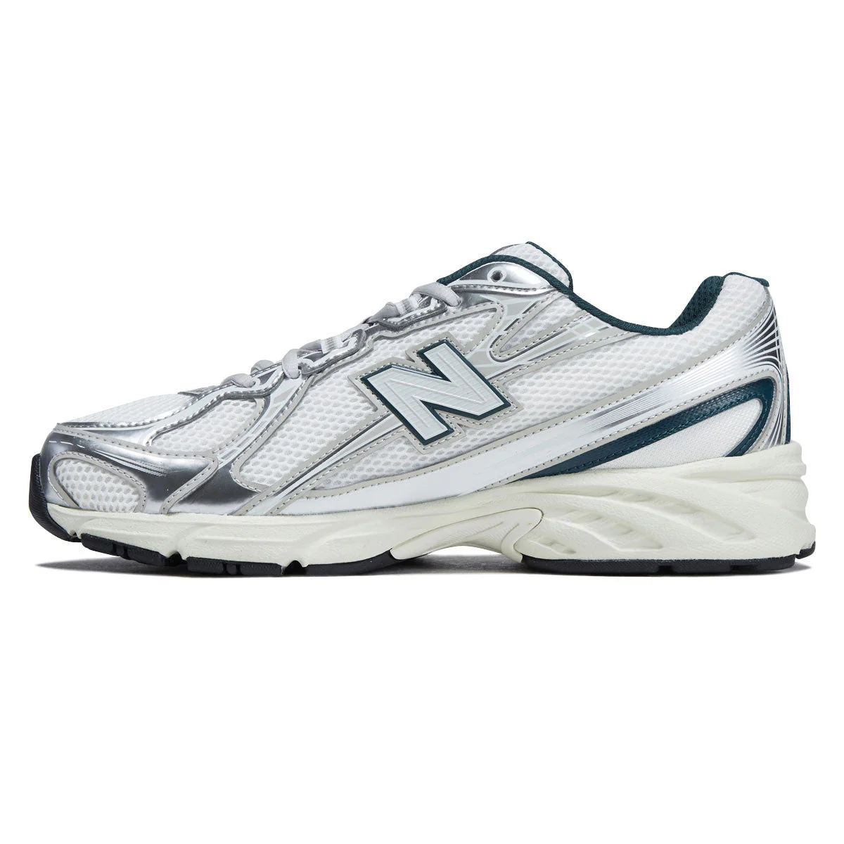 New Balance 740 Shoes - Medusa Green/Angora - Image 2